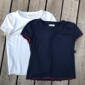 ✨PRICE DROP✨ Madewell Baby Tee Bundle